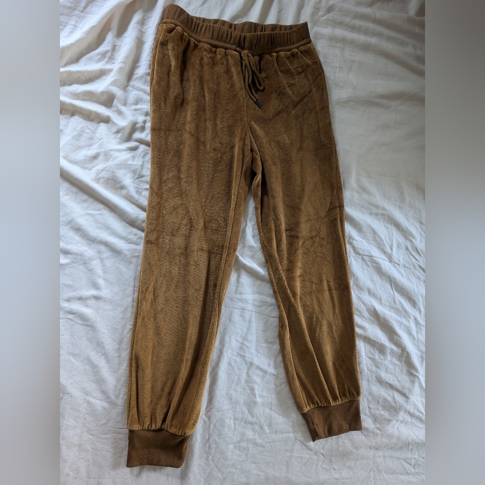 Madewell Velour Joggers - Small